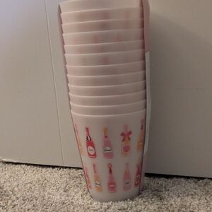 cupcakes & cashmere Pink Champagne Tumblers